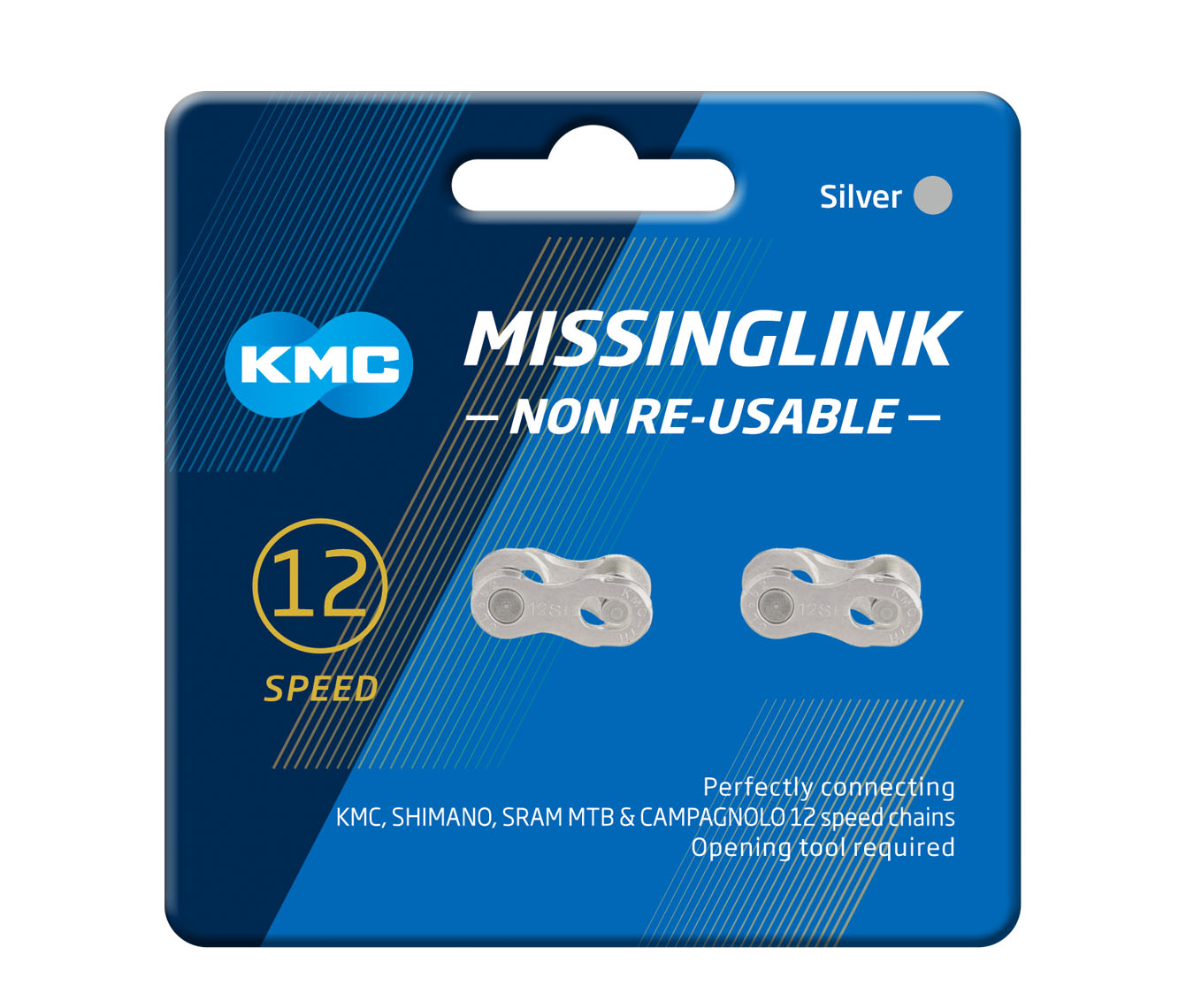 قفل زنجیر دوچرخه کی ام سی KMC CL552